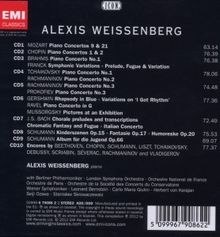 Alexis Weissenberg - The Champagne Pianist (Icon Series), 10 CDs