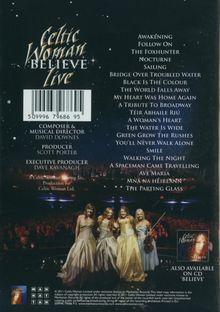 Celtic Woman: Believe: Live, DVD