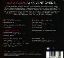Maria Callas at Covent Garden 1962 &amp; 1964, 3 CDs