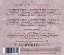 Culture Club: Greatest Hits (CD + DVD), 1 CD und 1 DVD