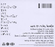 Plastikman: Sheet One, CD