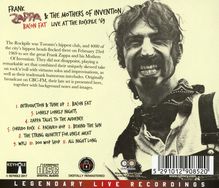 Frank Zappa (1940-1993): Bacon Fat: Live At The Rockpile '69 (remastered), CD