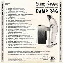 Stomp Gordon: Damp Rag - The Killa Dilla From Columbus, Ohio (Limited Edition), 1 Single 10" und 1 CD
