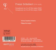 Franz Schubert (1797-1828): Symphonien Nr.2 &amp; 5, CD