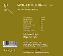 Claudio Monteverdi (1567-1643): Vespro della beata vergine, 2 CDs