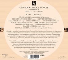 Giovanni Felice Sances (1600-1679): Motetten zu 1,3,4 Stimmen "O Dulcis Amor Jesu", CD