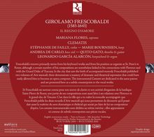 Girolamo Frescobaldi (1583-1643): Il Regno D'Amore, CD