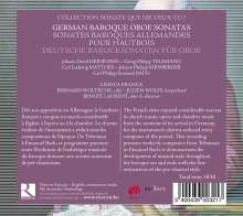 Benoit Laurent - German Baroque Oboe Sonatas, CD