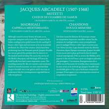 Jacob (Jacques) Arcadelt (1507-1568): Motetten / Madrigale / Chansons, 3 CDs