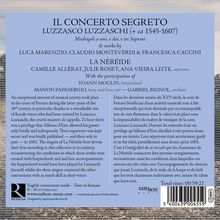 Luzzasco Luzzaschi (1545-1607): Concerto delle Dame - Madrigali für 1,2,3 Sopranstimmen "Il Concerto Segreto", CD