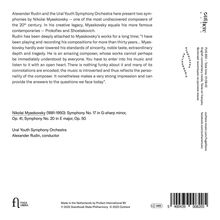 Nikolai Miaskowsky (1881-1950): Symphonien Nr.17 &amp; 20, CD