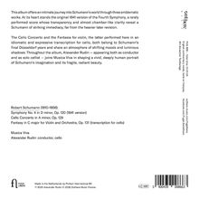 Beschreibung von Schumanns Welt durch drei emblematische Werke. Werke: Sinfonie Nr. 4, Cellokonzert, Fantasie.
