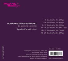 Wolfgang Amadeus Mozart (1756-1791): Sonatinen Nr.1-6 nach KV 439b (Wiener Sonatinen), CD