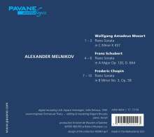 Alexander Melnikov - Three Sonatas, CD