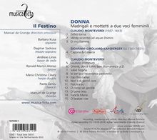 Claudio Monteverdi (1567-1643): Madrigali e Mottetti a due voci femminili  - "Donna", CD