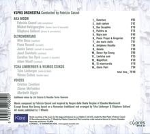 Fabrizio Cassol (geb. 1964): Musik inspiriert von Monteverdis Vespro Della Beata Virgine, CD