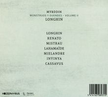 Myrddin: Monstruos Y Duendes Vol.2: Longhin, CD