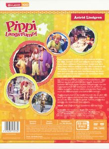 Pippi Langstrumpf - Die vier Spielfilme, 4 DVDs
