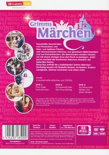 Grimms Märchen Box (6 Filme auf 3 DVDs), 3 DVDs