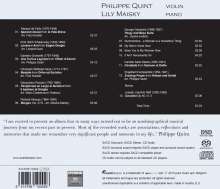 Philippe Quint &amp; Lily Maisky - Opera Breve, Super Audio CD