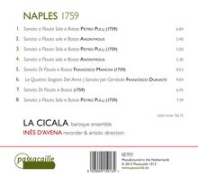 Naples 1759, CD