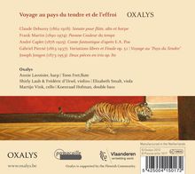Oxalys - Voyage au pays du tendre et de l'effroi, CD