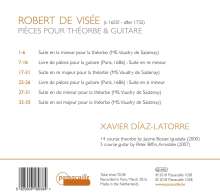 Robert de Visee (1650-1725): Pieces pour la Theorbe &amp; La Guitare, CD