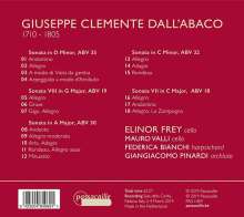 Joseph-Marie-Clement Dall'Abaco (1710-1805): Cellosonaten, CD