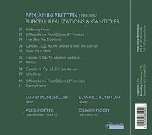 Benjamin Britten (1913-1976): Purcell-Realizations, CD