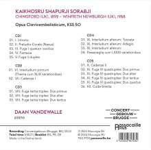 Kaikhoshru Sorabji (1892-1988): Opus Clavicembalisticum (Ges.-Aufn.), 5 CDs
