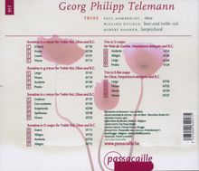 Georg Philipp Telemann (1681-1767): Kammermusik für Oboe, CD