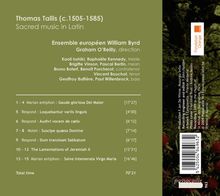 Thomas Tallis (1505-1585): Lateinische Kirchenmusik (Thomas Tallis's Secret Garden), CD