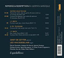 Griet de Geyter - Remorse &amp; Redemption in German Baroque, CD