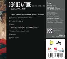 Georges Antoine (1892-1918): Klavierquartett op.6, CD