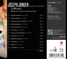 Joseph Jongen (1873-1953): Lieder für Sopran &amp; Klavierquintett, CD
