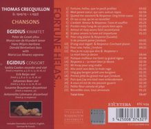 Thomas Crecquillon (1505-1557): Chansons, CD