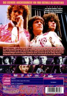 Cream: The Farewell Concert, DVD