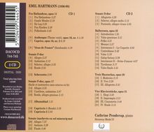 Emil Hartmann (1836-1898): Klavierwerke, 2 CDs