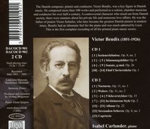 Victor Bendix (1851-1926): Klavierwerke, 2 CDs