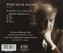 Wojciech Kilar (1932-2013): Symphonie Nr.3 "September Symphony", CD