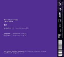 Witold Lutoslawski (1913-1994): Opera Omnia Vol.2, CD