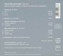 Karol Szymanowski (1882-1937): Sonate f.Violine &amp; Klavier op.9, CD