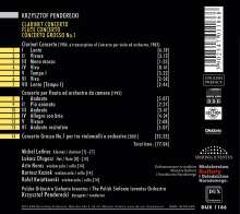 Krzysztof Penderecki (1933-2020): Klarinettenkonzert (1984, nach dem Violakonzert, 1983), CD