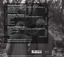Krzysztof Penderecki (1933-2020): Sonate für Violine &amp; Klavier Nr.2, CD
