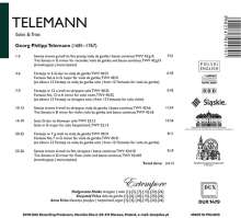 Georg Philipp Telemann (1681-1767): Solos &amp; Trios für Violine,Viola da gamba,Cembalo,Orgel, CD