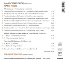 Karol Szymanowski (1882-1937): Preludes op.1 Nr.1-9, CD