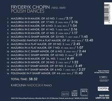 Frederic Chopin (1810-1849): Mazurken Nr.1-3,8,11,19,22,26,27,33,37-39,41, CD