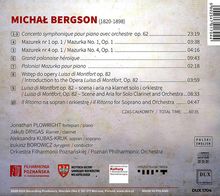 Michal Bergson (1820-1898): Concerto symphonique op. 62 für Klavier &amp; Orchester, CD