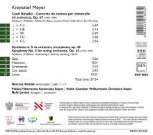 Krzysztof Meyer (geb. 1943): Symphonie Nr.5 op.44, CD
