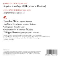 Gabriel Faure (1845-1924): Requiem op.48, CD